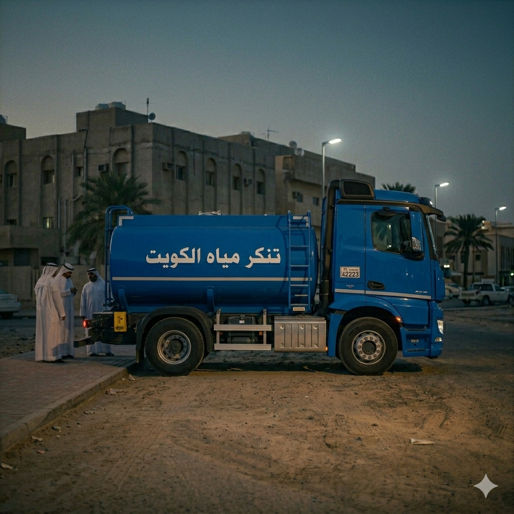 وايت ماء بيان يفرغ المياه في خزان منزل