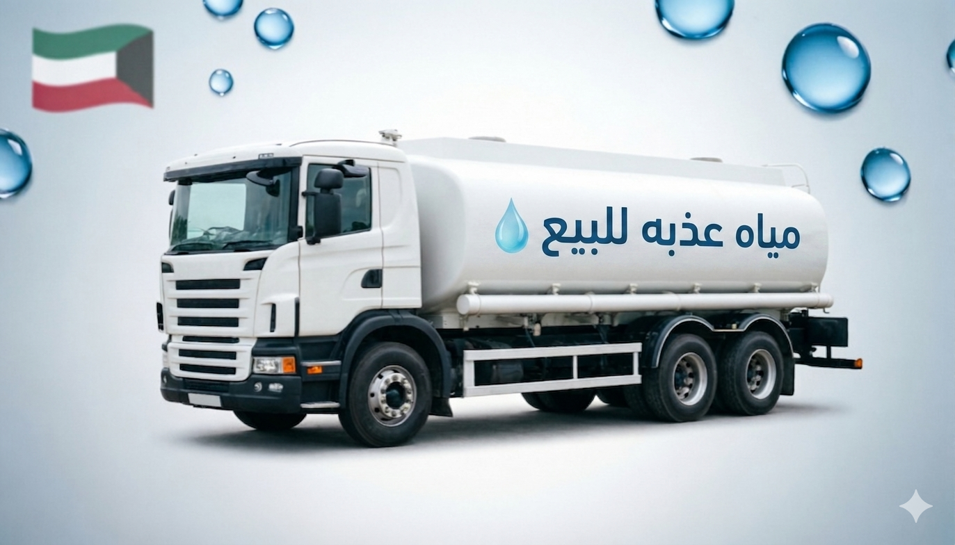 تنكر مياه حولي يقدم خدمة توصيل المياه للمباني التجارية